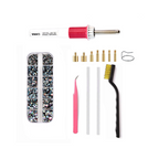 Hotfix-Strass-Set mit 7-in-1 Applikator Zorenza