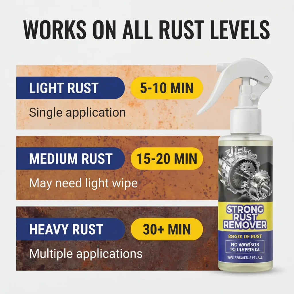 Rostentferner-Spray – Rost auflösen ohne Schrubben Zorenza