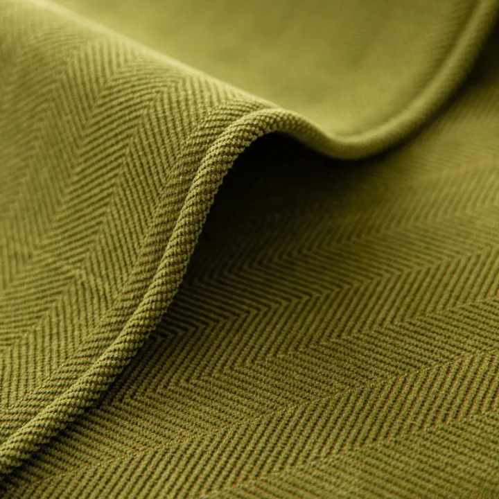 Sofabezug Chenille mit rutschfester Unterseite, Fischgrät-Muster, 9 Größen -    Zorenza