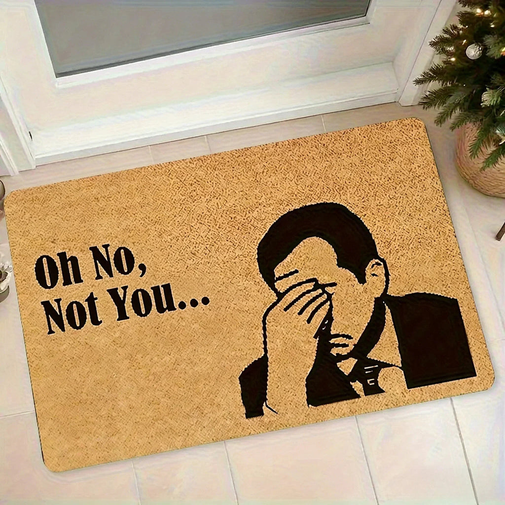 Fußmatte mit Motiv – Humorvoller Empfang für den Hauseingang -    Zorenza