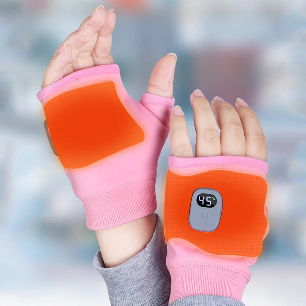 Beheizbare Handschuhe Halbfinger mit 360° Wärme -    Zorenza