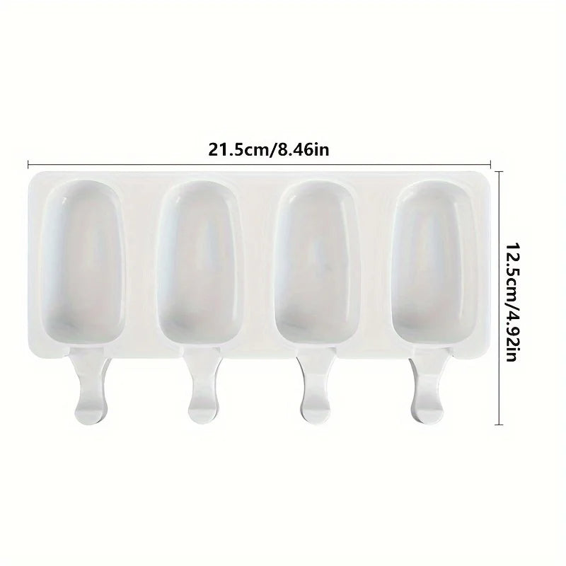 Eisform Silikonmit Holzstäbchen -    Zorenza