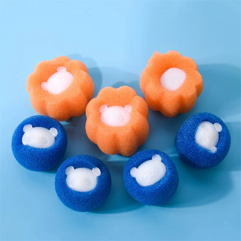 Magic Laundry Ball Kit Reusable Clothes Hair Cleaning Tool Pet Hair Remover Washing Machine Cat Dog Hair Catcher Laundry Ball Zorenza