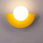 LED Wandleuchte mit Halbkreis-Design und Kugelform -    Zorenza