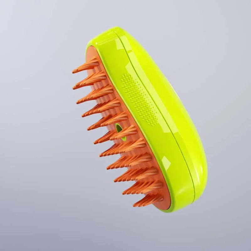 Katzenbürste mit Dampffunktion 3-in-1 – Massage und Fellpflege Zorenza