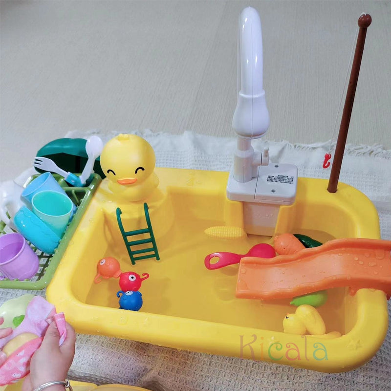 Wasserspieltisch mit Fontäne und Zubehör -    Zorenza