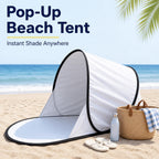 Pop-Up Strandzelt mit UV-Schutz – Sonnenschutz -    Zorenza