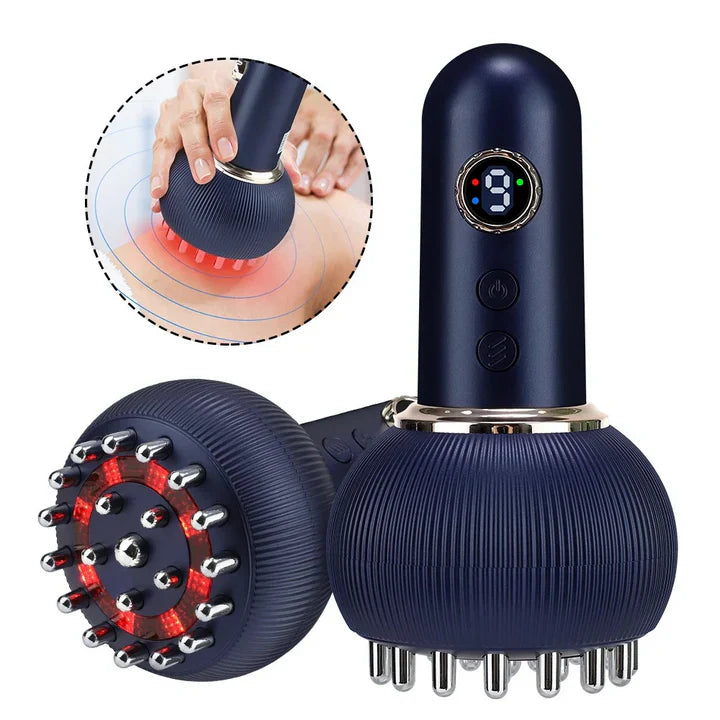 4-in-1 Massagegerät – Wärme, Vibration & Mikrostrom Zorenza