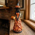Hexenfigur Resin mit gotischem Design – 25 cm -    Zorenza