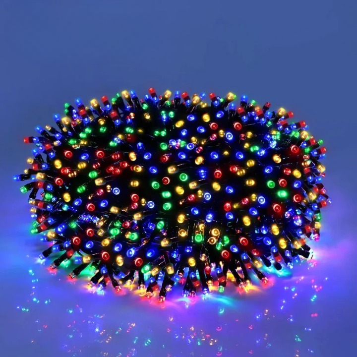 LED Lichterkette Außen 24V mit 8 Leuchtmodi -    Zorenza