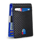 Slim-Wallet mit RFID-Schutz und Geldclip -    Zorenza