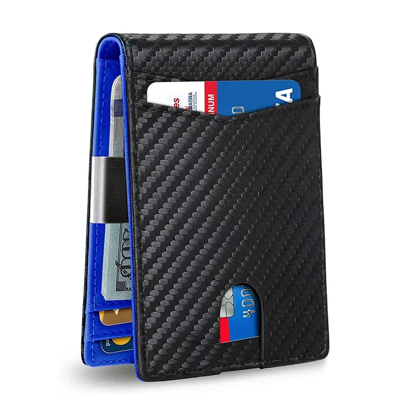 Slim-Wallet mit RFID-Schutz und Geldclip -    Zorenza