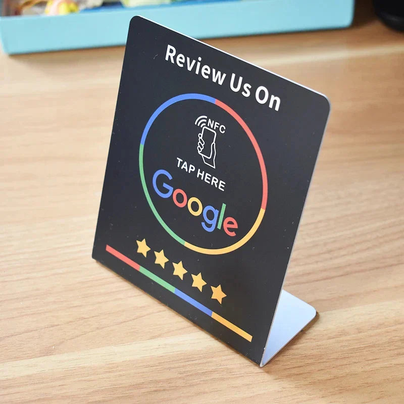 NFC Google Review Aufsteller – Kundenbewertungen sammeln -    Zorenza