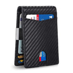 Slim-Wallet mit RFID-Schutz und Geldclip -    Zorenza