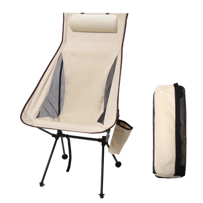 Campingstuhl faltbar mit Aluminiumrahmen bis 150 kg belastbar -    Zorenza