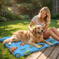 Kühlmatte für Hunde und Katzen – Fisch-Design -    Zorenza