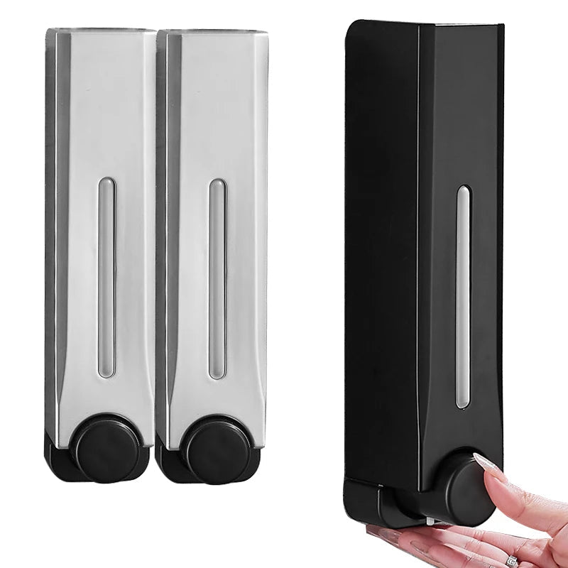 ZAOQI 500ML Zeepdispenser Wandmontage Douche Zeepdispenser Douchegel Wasmiddel Dispenser voor Badkamer Accessoires DropShip Zorenza