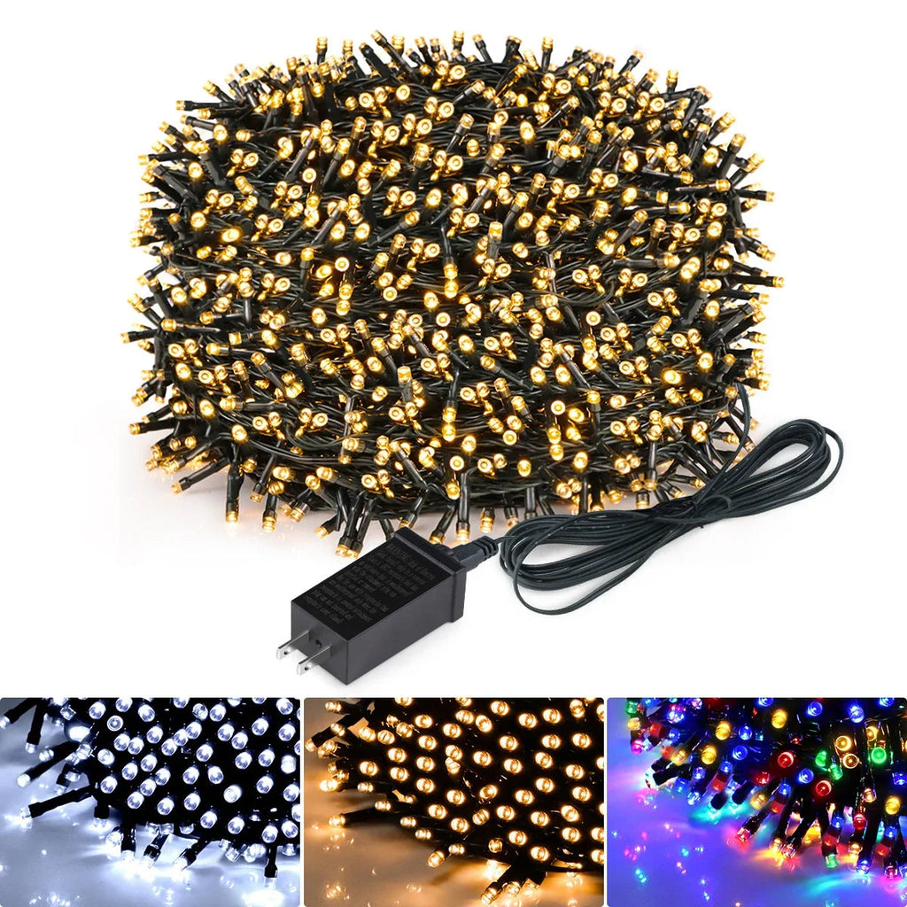 LED Lichterkette Außen 24V mit 8 Leuchtmodi -    Zorenza