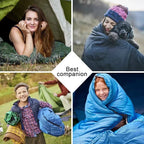 Schlafsack Outdoor 4-Jahreszeiten wasserdicht ultraleicht -    Zorenza