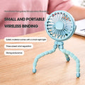 Mini-Ventilator mit flexiblem Stativ und Nachtlicht -    Zorenza