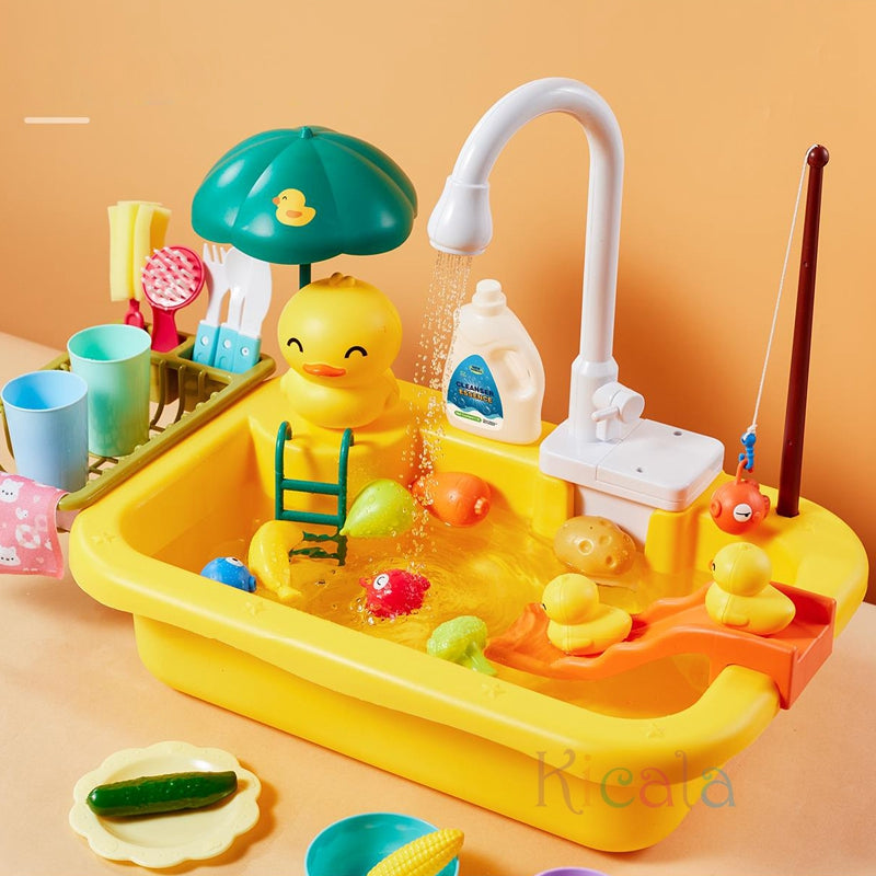 Wasserspieltisch mit Fontäne und Zubehör -    Zorenza