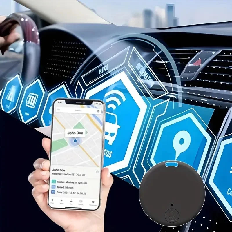 Runder Bluetooth-Tracker – Schlüssel und Taschen schnell finden-2er-set Zorenza