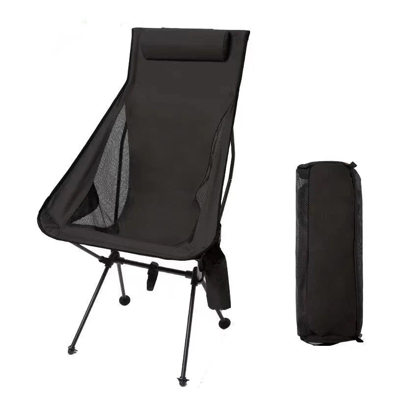 Campingstuhl faltbar mit Aluminiumrahmen bis 150 kg belastbar -    Zorenza