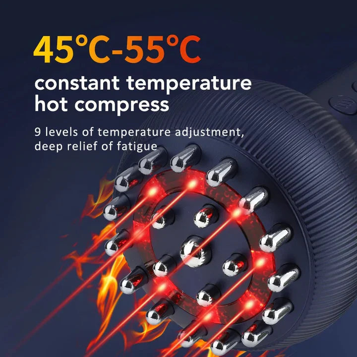 4-in-1 Massagegerät – Wärme, Vibration & Mikrostrom Zorenza