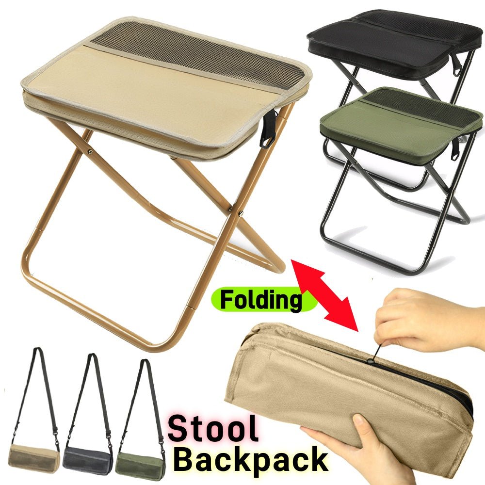 Klappstuhl mit Tragetasche – 2-in-1 für Outdoor -    Zorenza