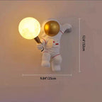 Astronauten-Wandlampe mit LED für Kinderzimmer -    Zorenza