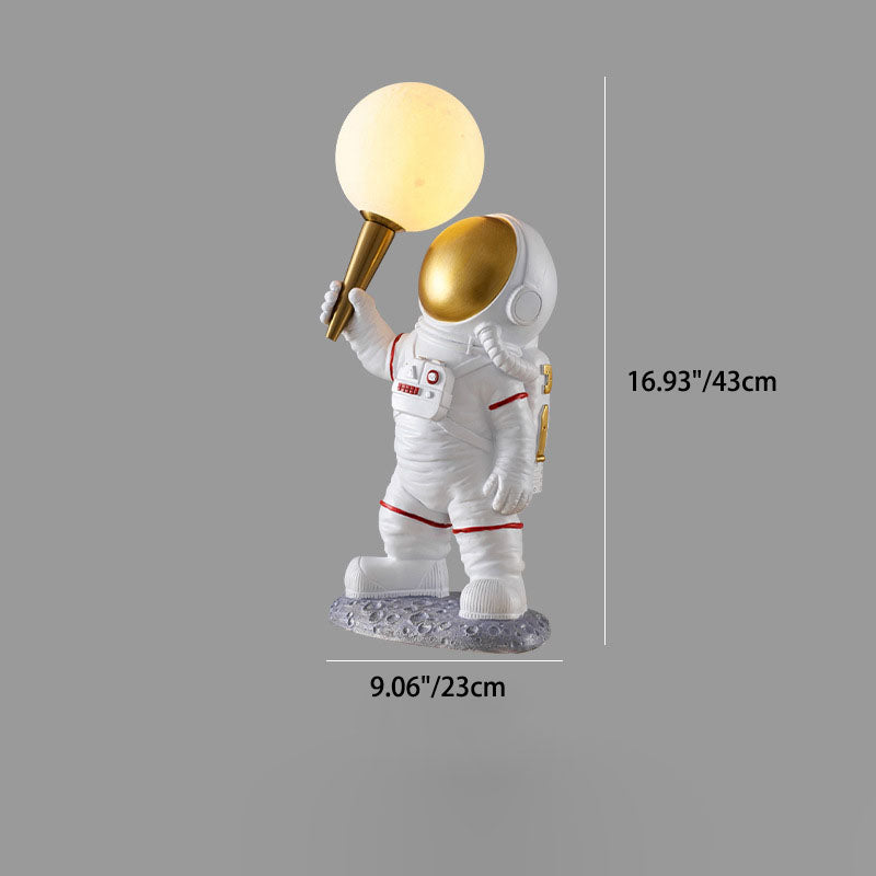 Astronauten-Wandlampe mit LED für Kinderzimmer -    Zorenza
