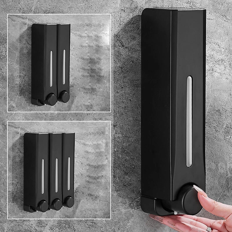 ZAOQI 500ML Zeepdispenser Wandmontage Douche Zeepdispenser Douchegel Wasmiddel Dispenser voor Badkamer Accessoires DropShip Zorenza