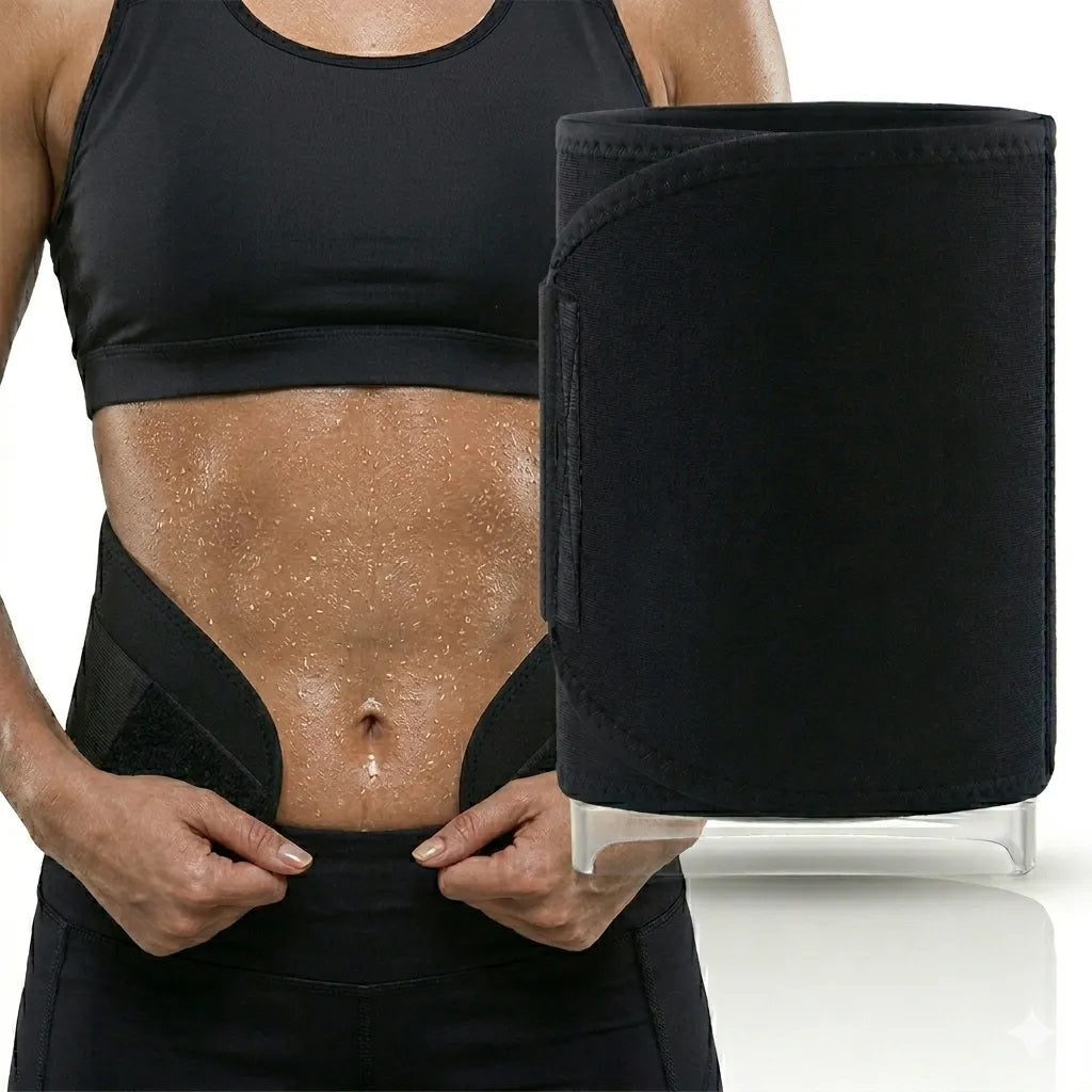 Fitnessgürtel Neopren für Bauchtraining – Schwitzeffekt Taillengürtel -    Zorenza