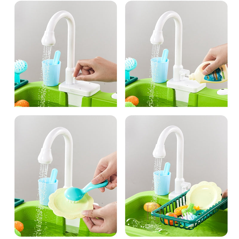Wasserspieltisch mit Fontäne und Zubehör -    Zorenza