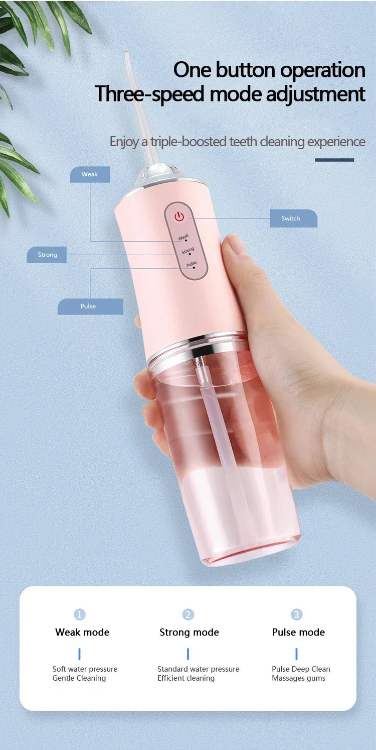 Tragbarer Wasserflossen mit 4 Reinigungsköpfen Zorenza