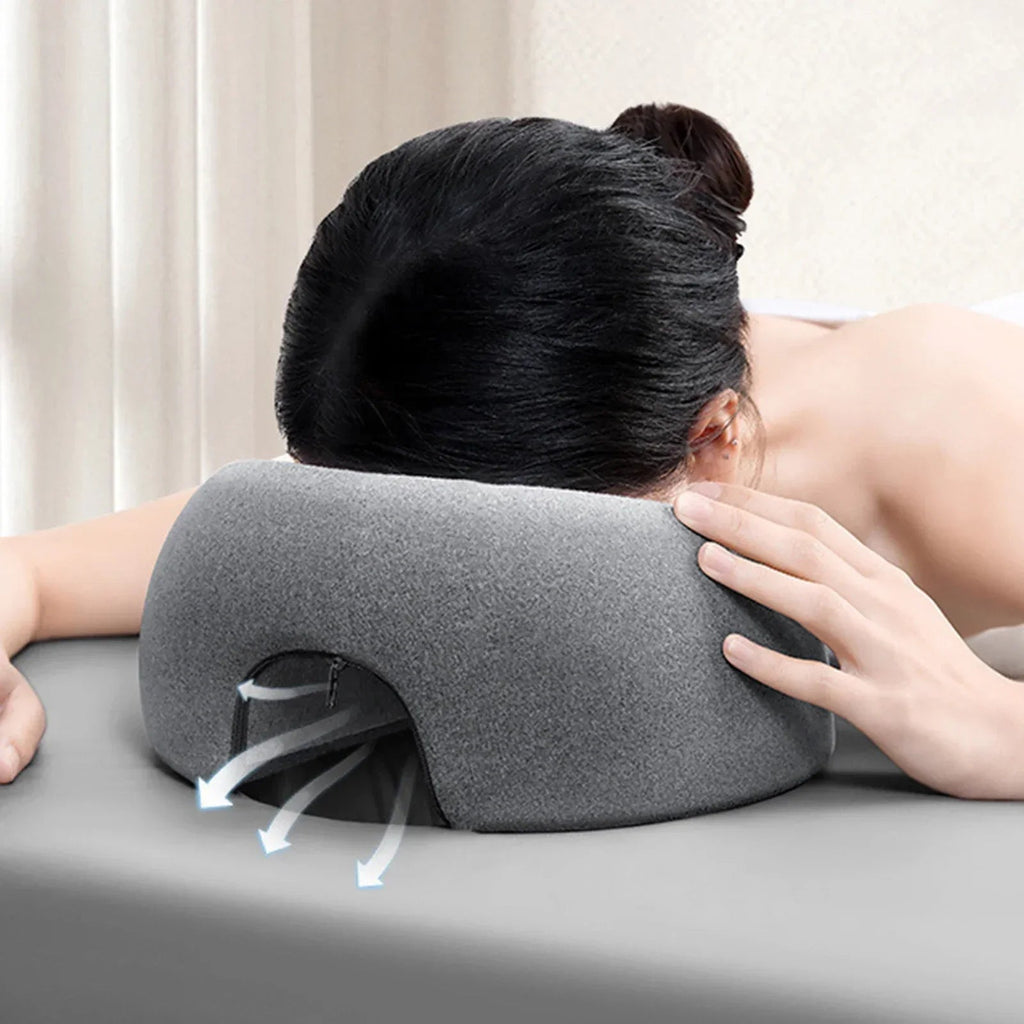 Gesichtskissen mit Memory-Schaum für Massage & Mittagsschlaf -    Zorenza