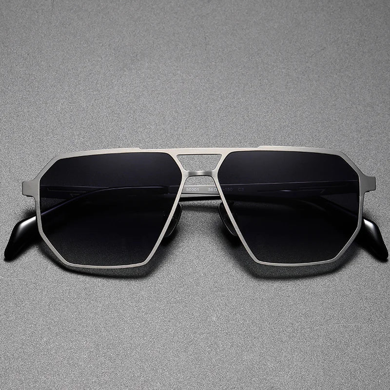 Sonnenbrille Titan mit polarisierten Gläsern -    Zorenza
