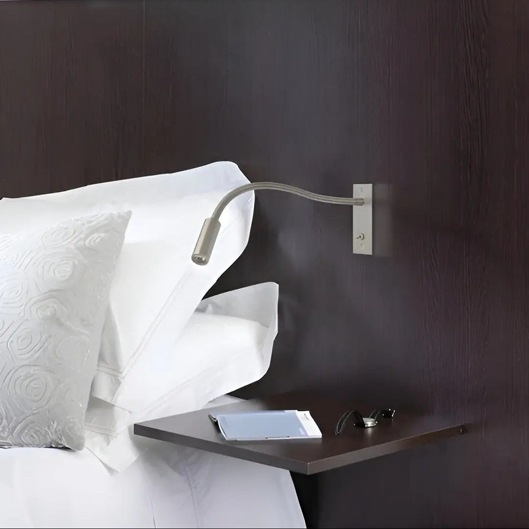 Schwanenhals-Wandleuchte – Verstellbare Leselampe für Bett und Sofa Zorenza