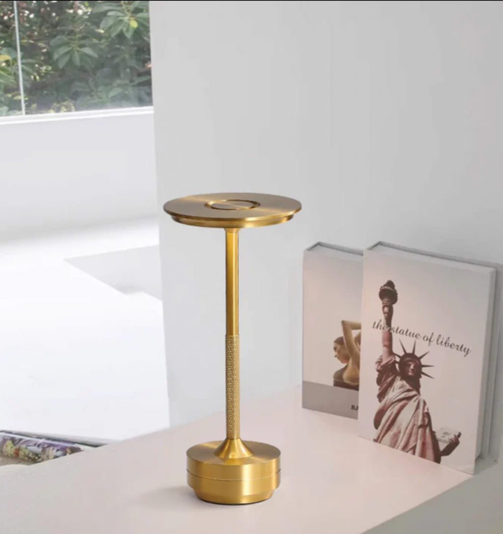 Tischlampe kabellos mit Touch-Bedienung und USB-Aufladung -    Zorenza