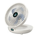Tischventilator USB – Kompakt, leise, wiederaufladbar -    Zorenza