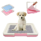 Hundetoilette mit rutschfester Matte für Innenräume -    Zorenza