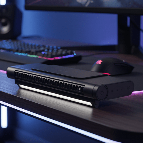 Desktop Klimagerät USB mit blattlosem Design -    Zorenza