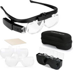 Kopflupe mit Licht – Freihändige Vergrößerungsbrille -    Zorenza