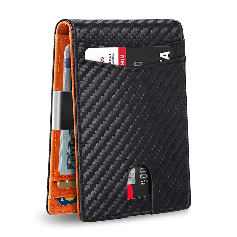 Slim-Wallet mit RFID-Schutz und Geldclip -    Zorenza