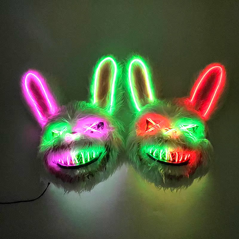 LED-Maske mit Neonlicht und mehreren Leuchtmodi -    Zorenza