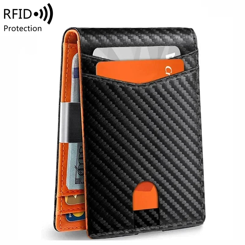 Slim-Wallet mit RFID-Schutz und Geldclip -    Zorenza