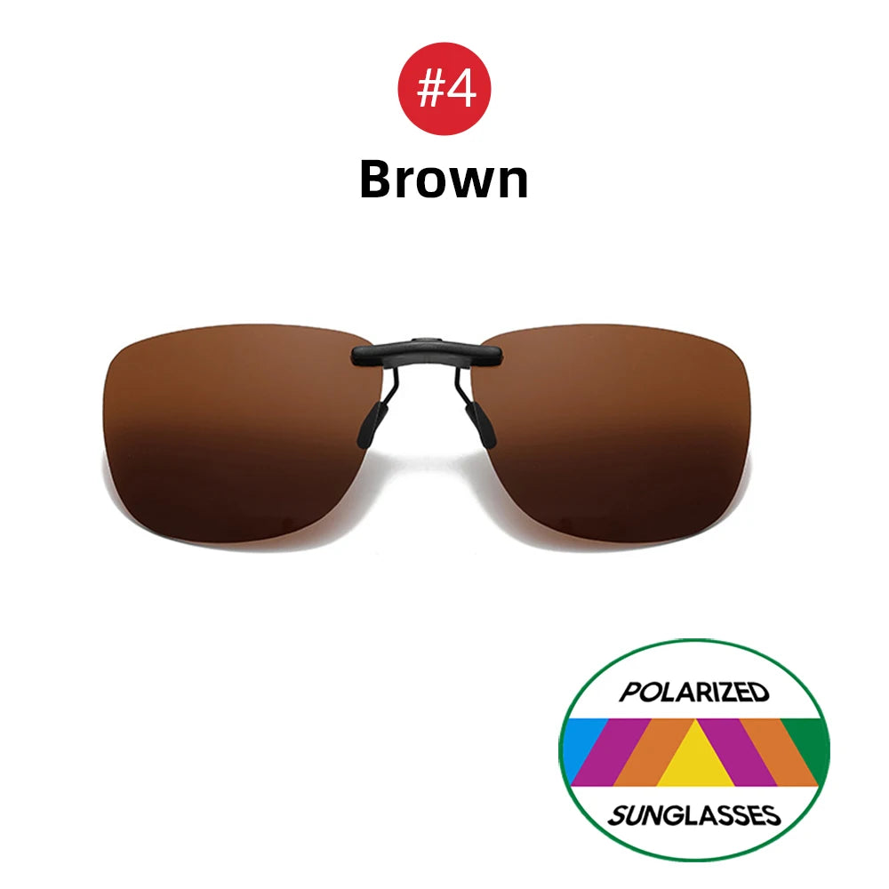 Clip-On Sonnenbrille polarisiert UV400 für Korrektionsbrillen -    Zorenza