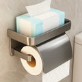 Toilettenpapierhalter mit Ablage – Papier bleibt trocken, alles griffbereit Zorenza
