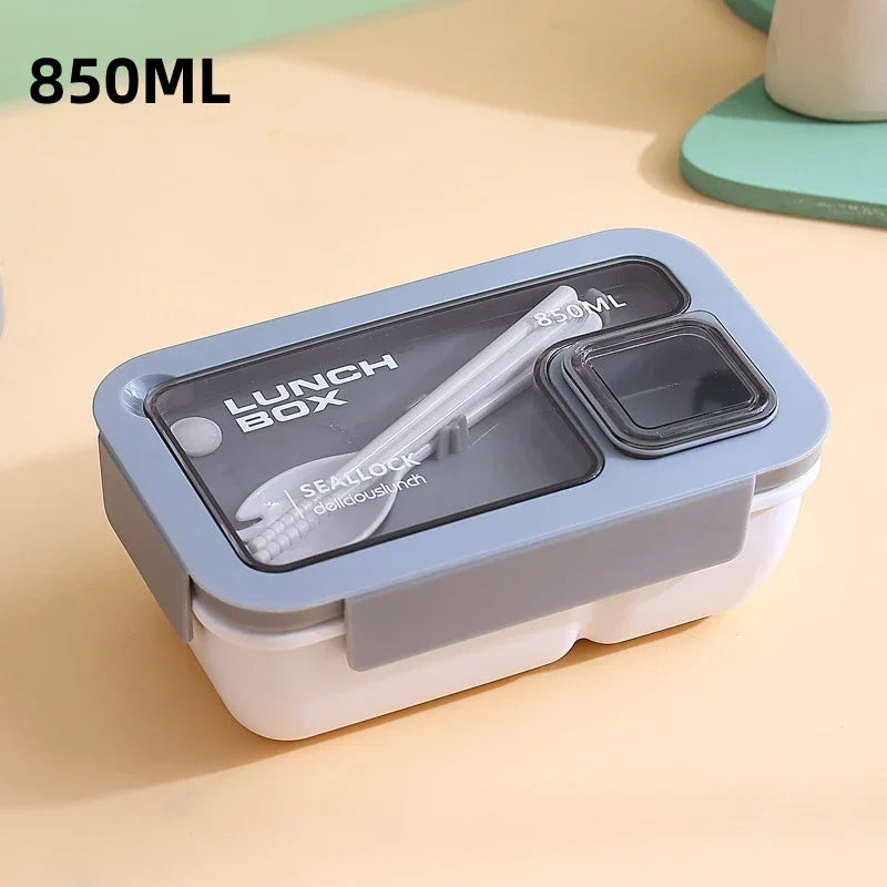 Bento Lunchbox mit Besteck und Silikonmanschette -    Zorenza