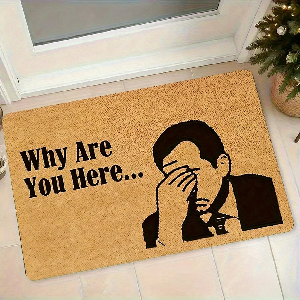 Fußmatte mit Motiv – Humorvoller Empfang für den Hauseingang -    Zorenza